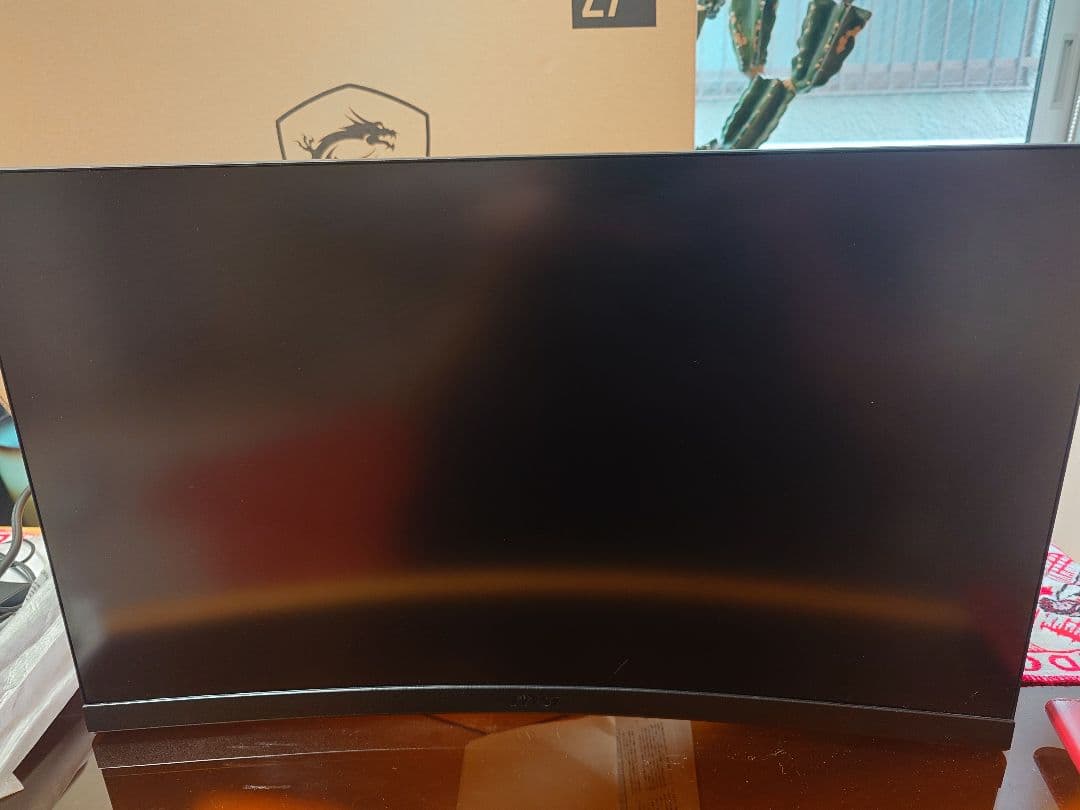 【msi Optix G27C5】湾曲ゲーミングモニター 27インチ