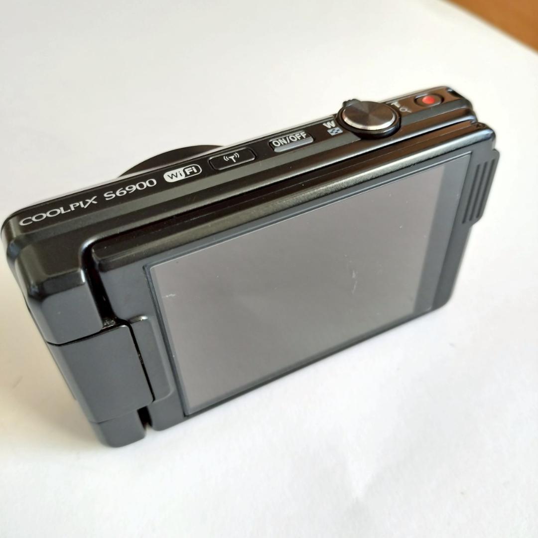 Nikon COOLPIX S6900 ブラック 互換バッテリ＆SDカードセット