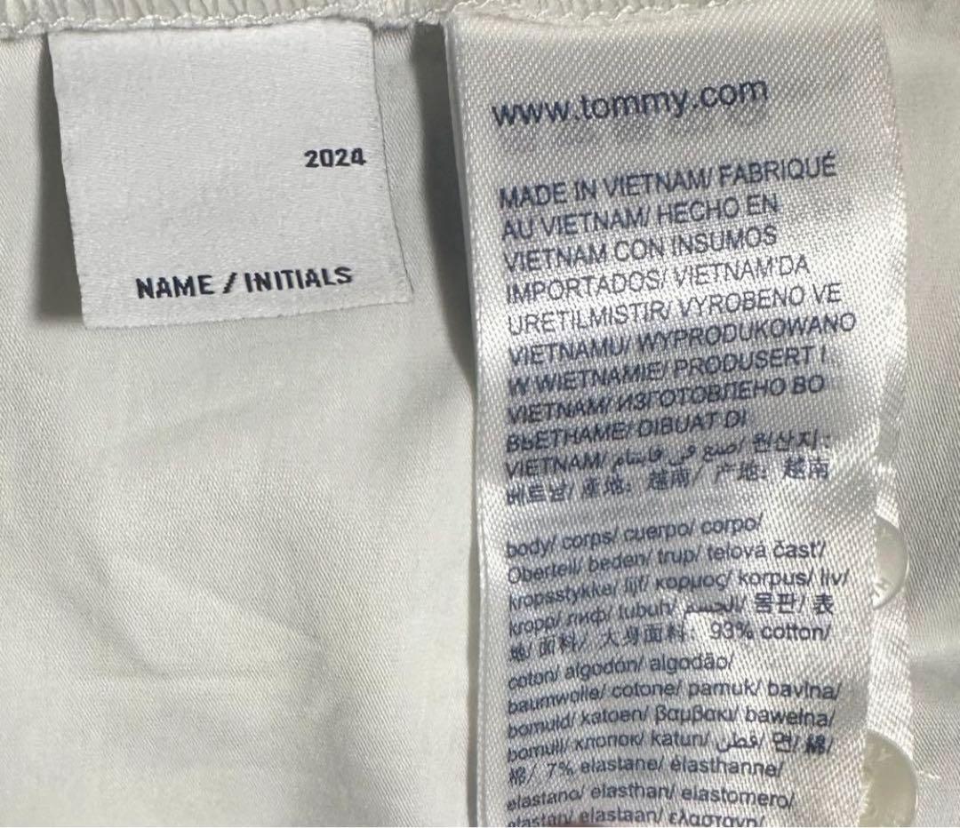 未使用！正規 メルセデスベンツ AMG トミーヒルフィガー シャツ Ｌ白