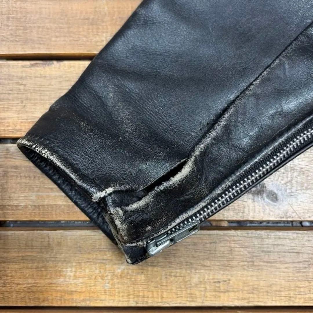 USA製 Schott ショット レザー シングルライダース ジャケット