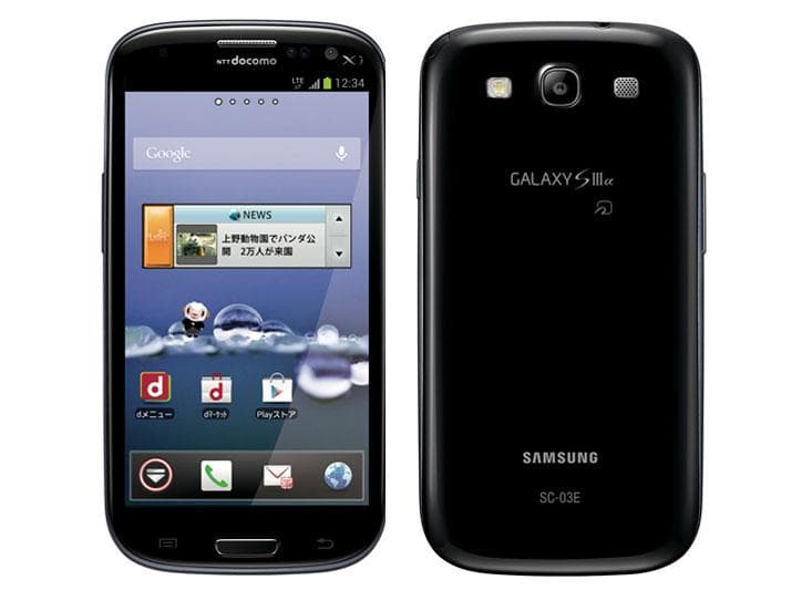 Docomo Galaxy S III α SC-03E - 新品、未使用