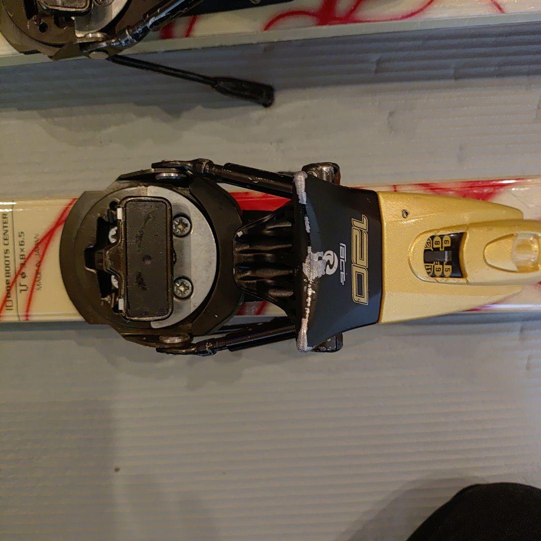 IDoneski MR J スキー 150cm ホワイトロシニョールビンディング