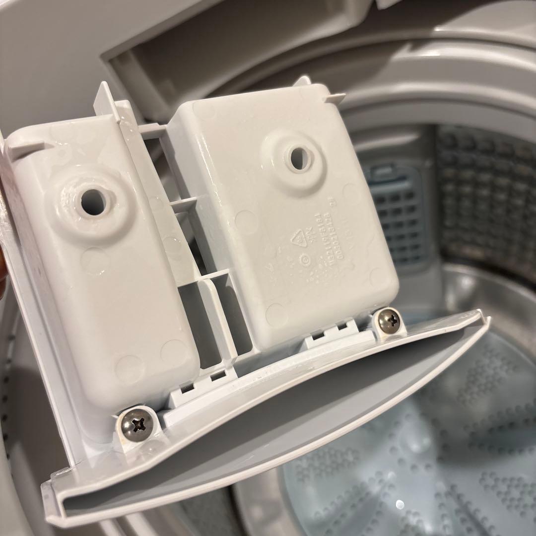 縦型洗濯機※凹みあり AQUA AQW-V7N(W)