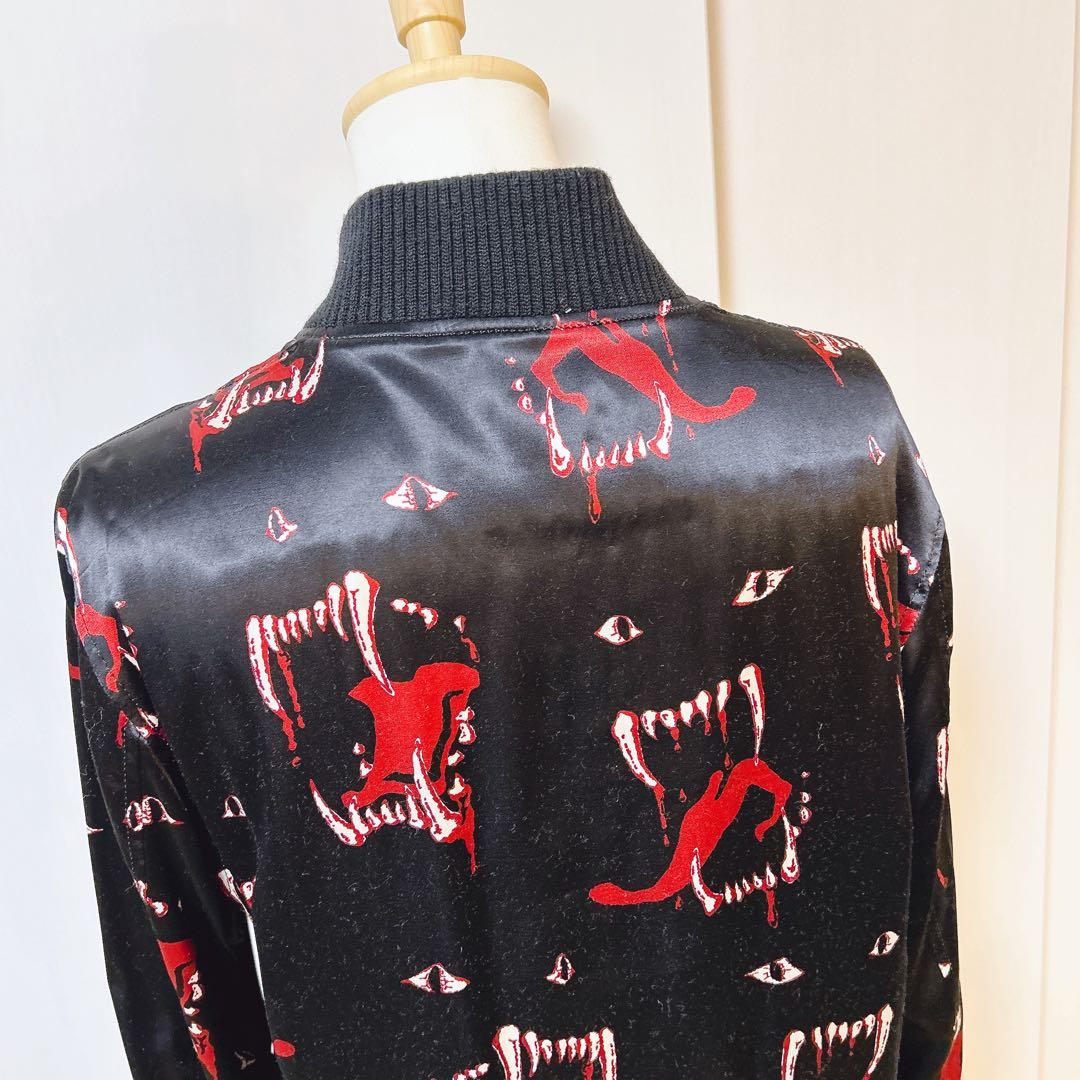 WACKOMARIA ワコマリア 黒豹マリアスカジャン M