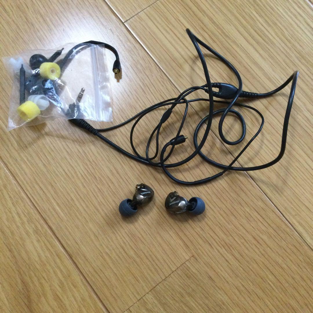 SHURE SE535モデル リケーブル可能イヤホン グレー