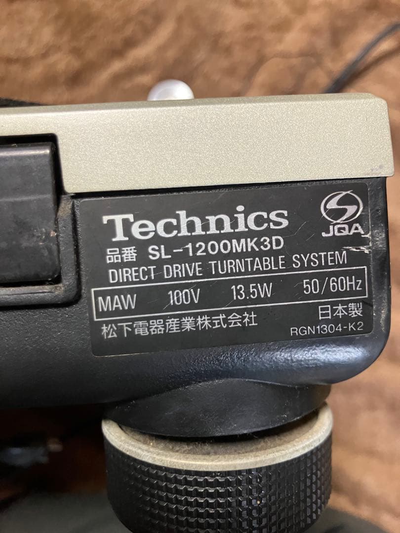 Technics SL-1200MK3Dターンテーブル2台　ミキサーVMX300