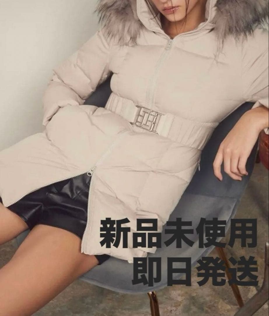 ジェイダ　GYDA ベルト付きダウン ダウンジャケット　ダウンコート