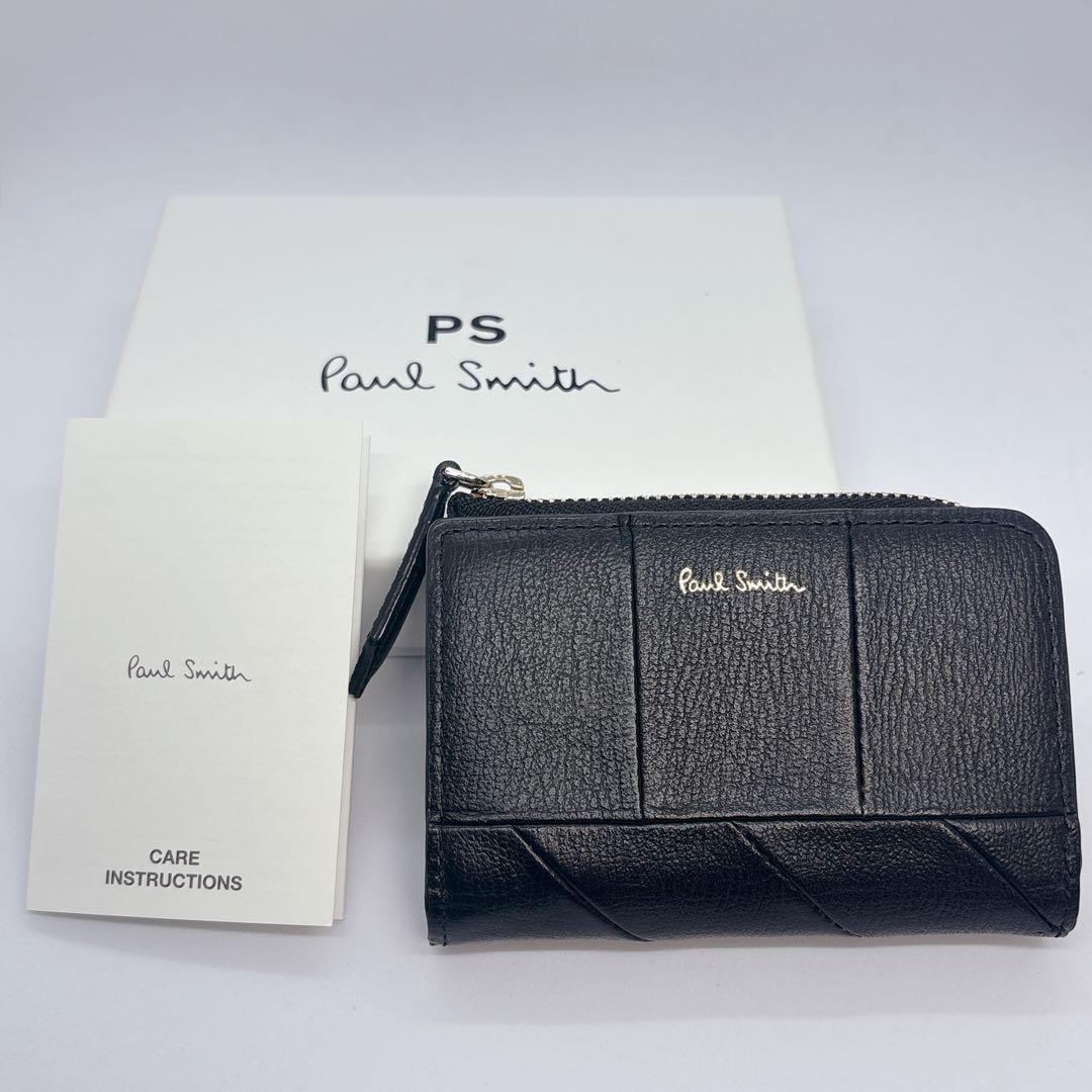未使用級　ポールスミス キーケース ケース ブラック