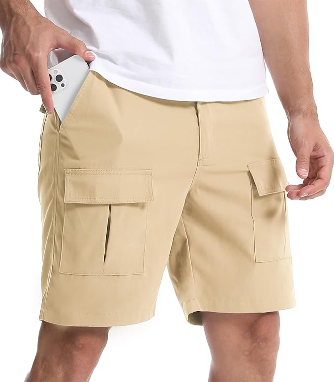 Short Cargo Homme 6 Poches Léger - Suwangi – Image 2