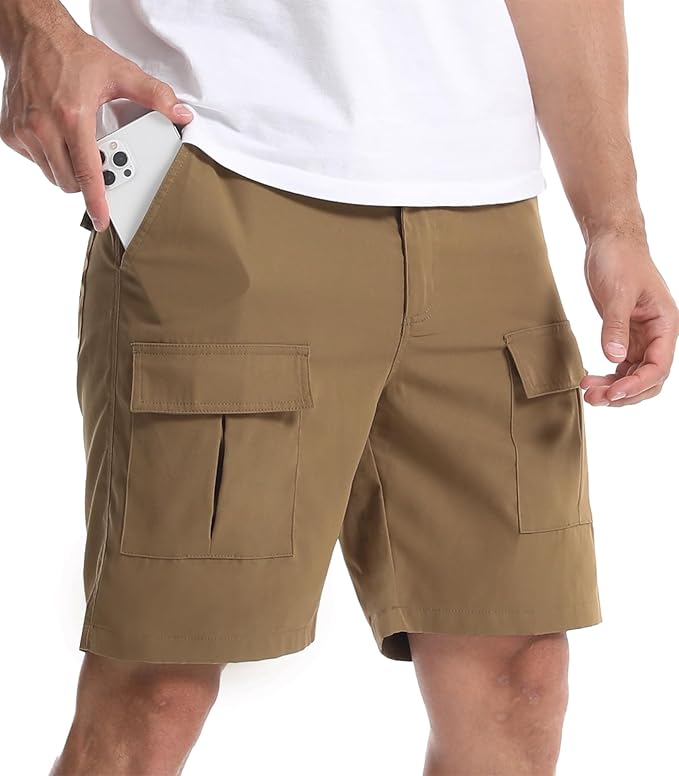 Short Cargo Homme 6 Poches Léger - Suwangi – Image 7