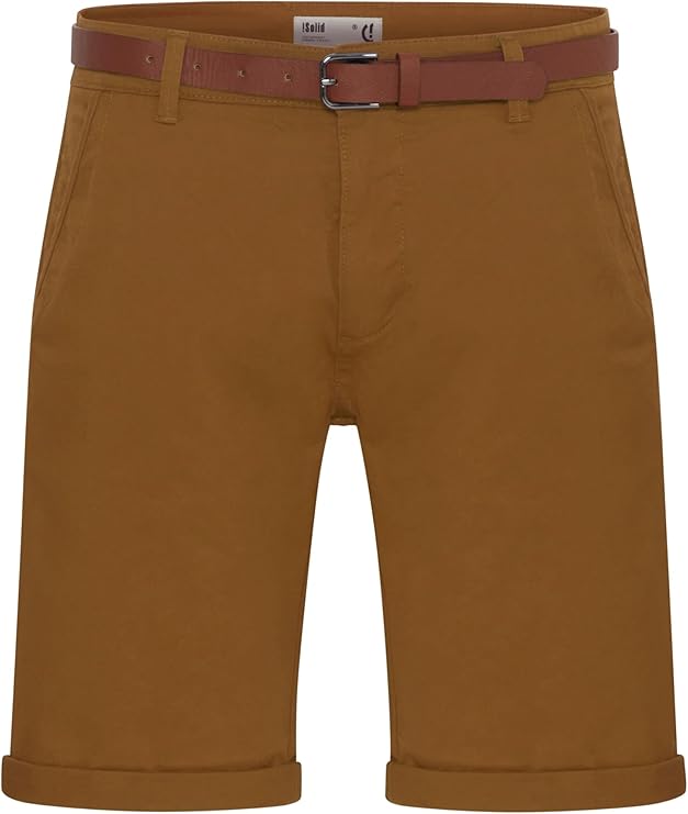 Short Chino Homme avec Ceinture Stretch Poches - !Solid SDMonty – Image 7