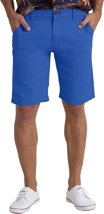 Short Chino homme été BlauerHafen – coupe ajustée coton classique 9 – Image 4