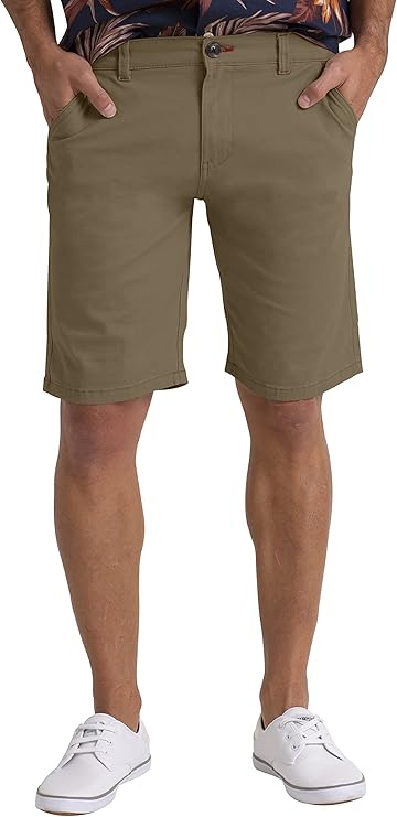 Short Chino homme été BlauerHafen – coupe ajustée coton classique 9 – Image 7
