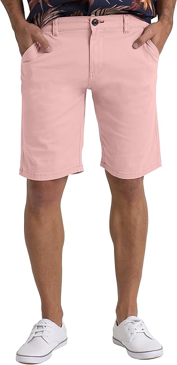 Short Chino homme été BlauerHafen – coupe ajustée coton classique 9 – Image 10