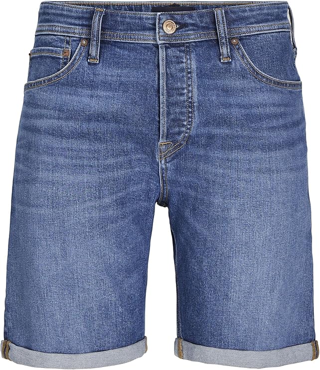 Short Jean Homme JACK & JONES - Bleu Gris Noir – Image 2