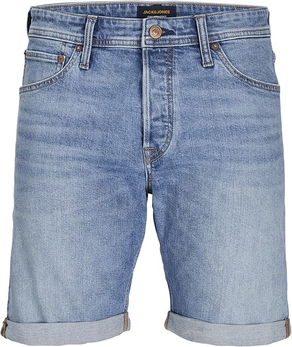 Short Jean Homme JACK & JONES - Bleu Gris Noir – Image 3