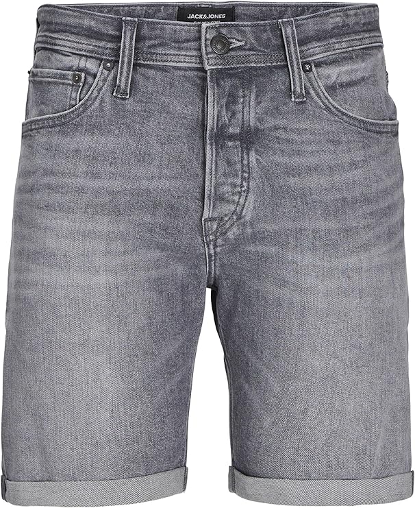 Short Jean Homme JACK & JONES - Bleu Gris Noir – Image 4