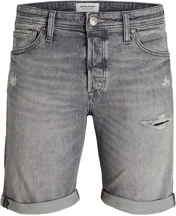 Short Jean Homme JACK & JONES - Bleu Gris Noir – Image 9