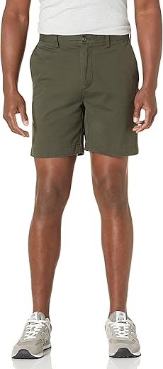 Short Chino Homme à Coupe Ajustée – Amazon Essentials