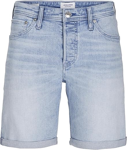 Short Jean Homme JACK & JONES – Bleu Gris Noir