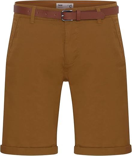 Short Chino Homme avec Ceinture Stretch Poches – !Solid SDMonty