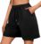 Short de Sport Femme Été Taille Haute avec Poche – Jezonga
