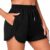 Short de running et fitness femme Litherday, respirant et confortable