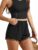 NLAND Short de Plage Femme Été – Short de Bain Léger et Respirant
