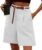 Short Cargo Femme Été – Bermuda Décontracté  – Pantalon Court Large et Fluide
